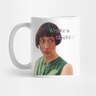 "Where's Claire?" Mug